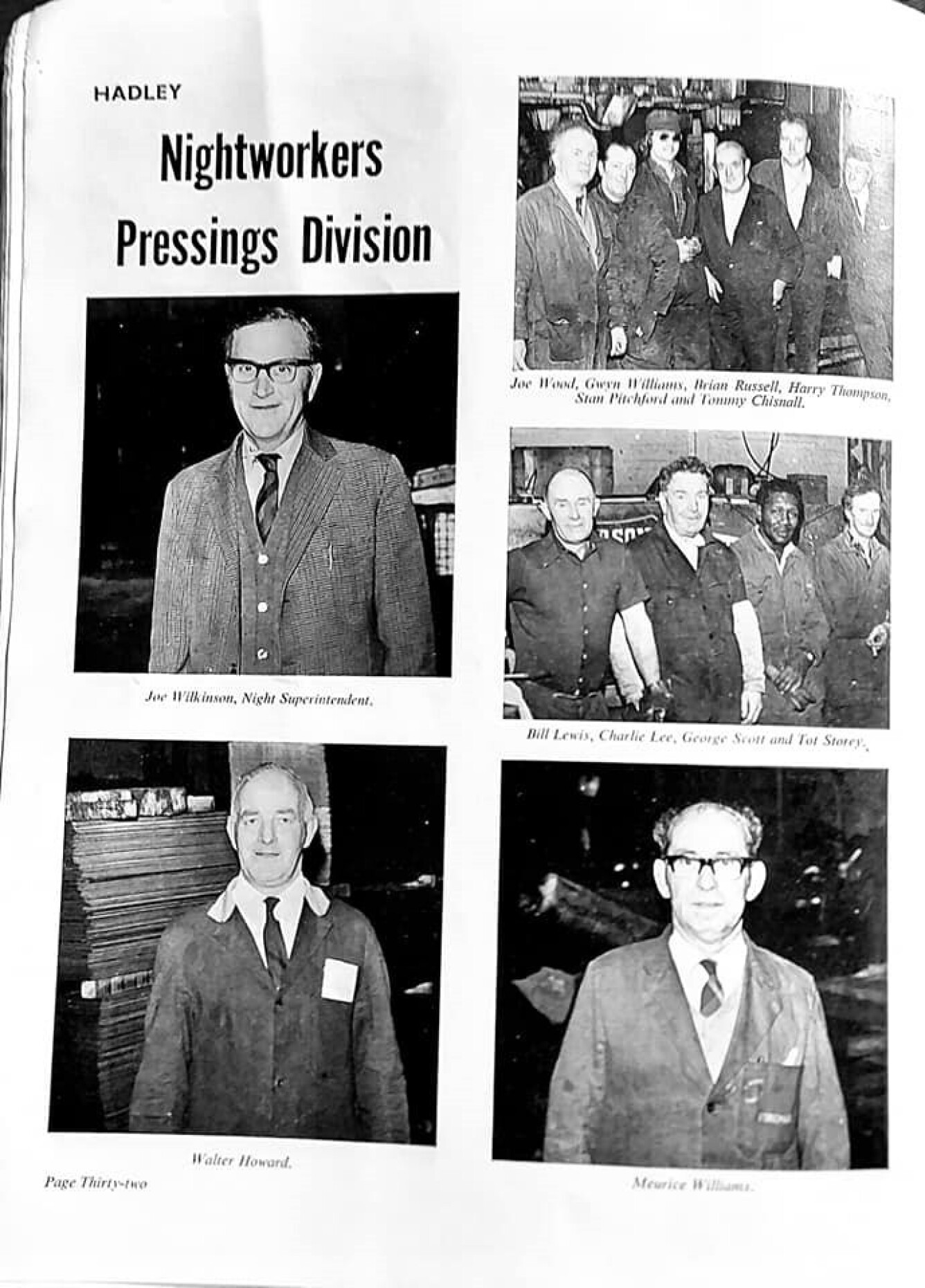 GKN Sankey Nightworkers Pressings Division